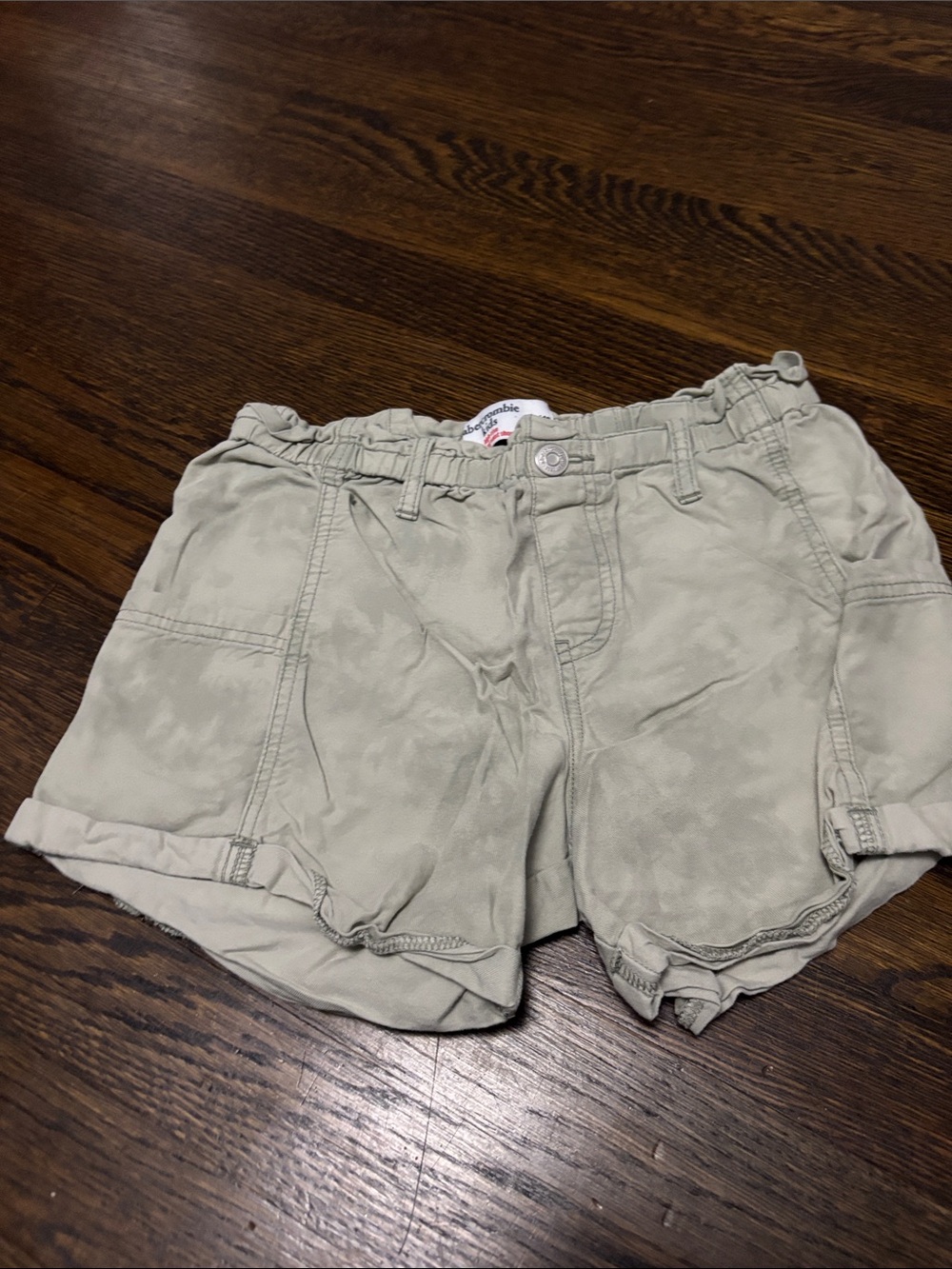 Abercrombie & Fitch Light Tan Utility Shorts